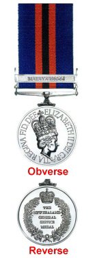 THE NEW ZEALAND GENERAL SERVICE MEDAL 1992 - WARLIKE (MALAYA 1960-64)