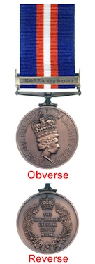 THE NEW ZEALAND GENERAL SERVICE MEDAL 1992 - NON-WARLIKE (KOREA 1958-2000)