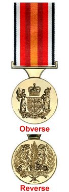 THE NEW ZEALAND SPECIAL SERVICE MEDAL (NUCLEAR TESTING)